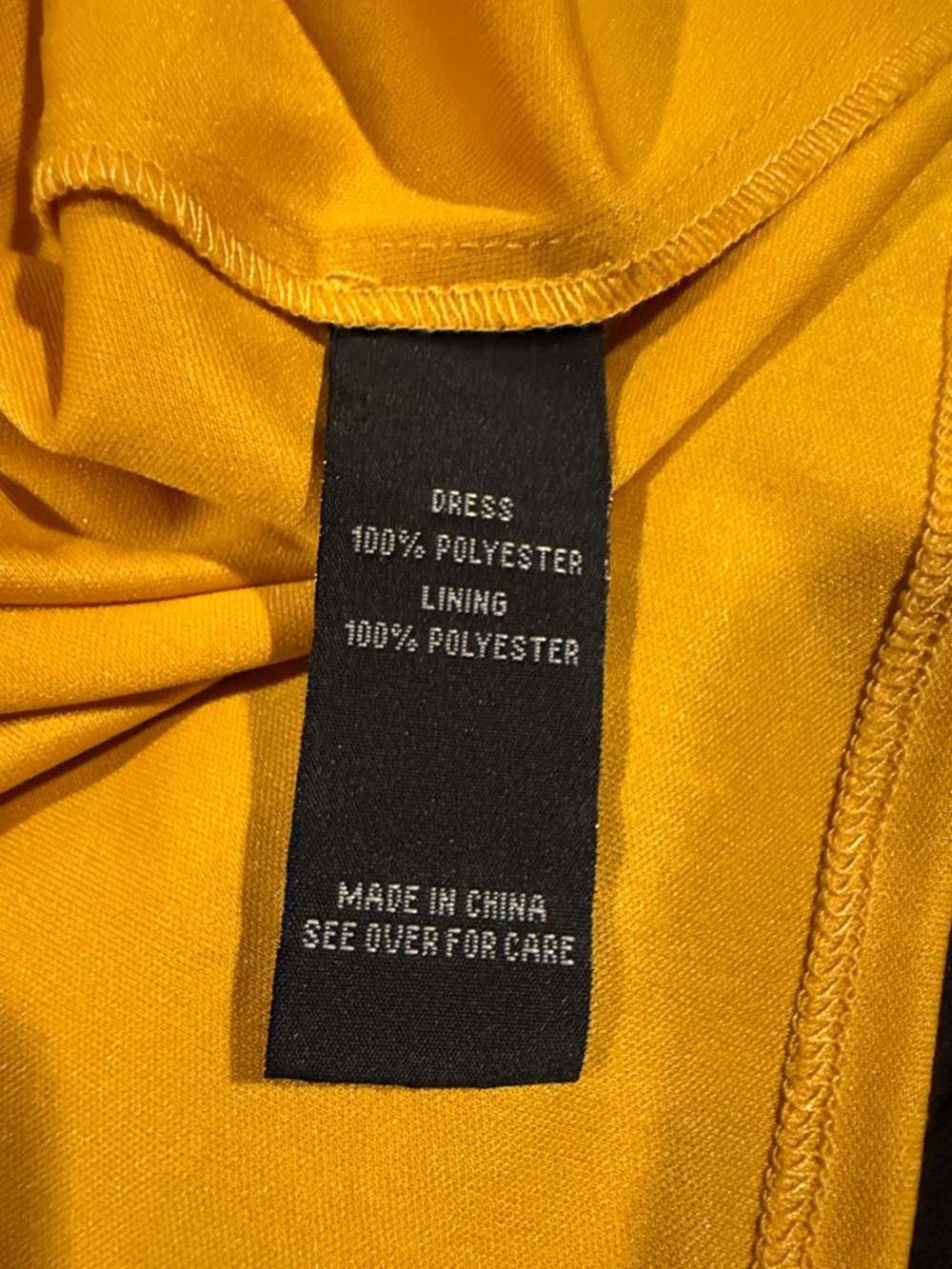 by & by Yellow Floral Sleeveless Midi Dress with Blue and White Blooms - Picture 5 of 6